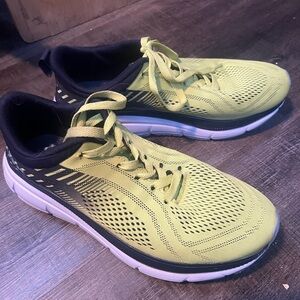 Reebok Bright Yellow Athletic Sneakers